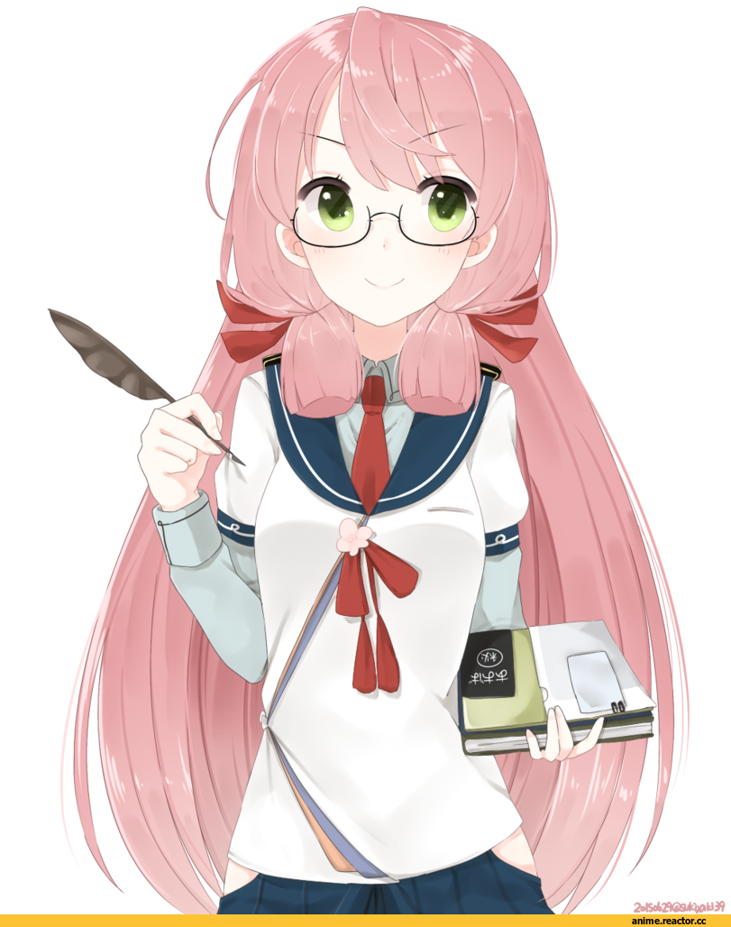 Anime Art, yukichi (sukiyaki39), Kantai Collection, Prinz Eugen, Megane, Akashi (Kantai Collection), Anime