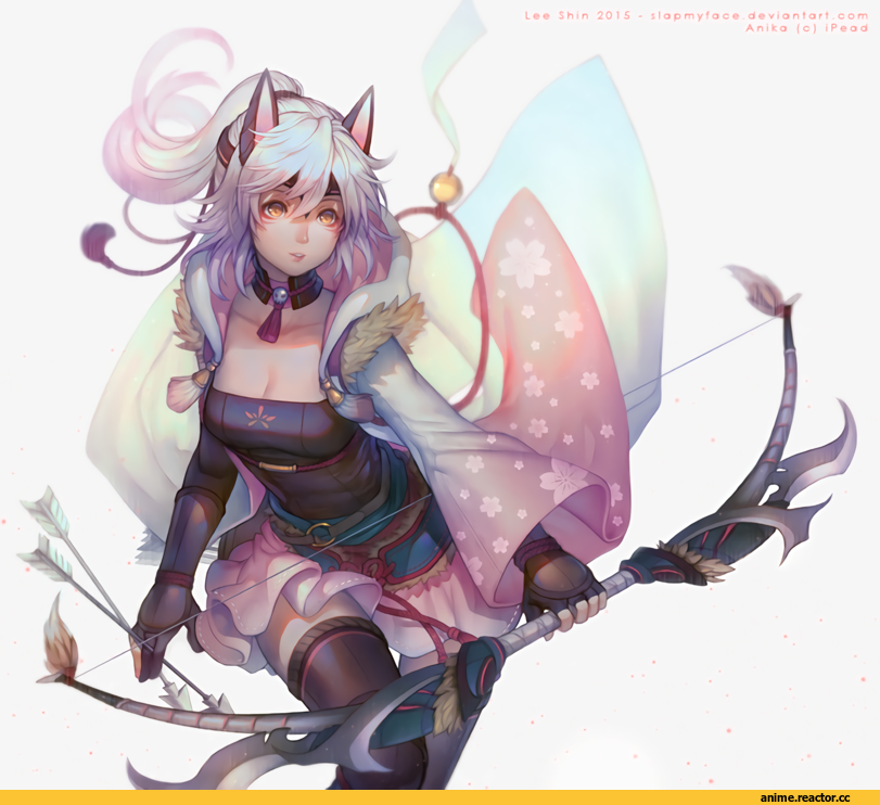 Anime Art, hfp～kubiao, Maid, Musaigen no Phantom World, izumi reina, Anime