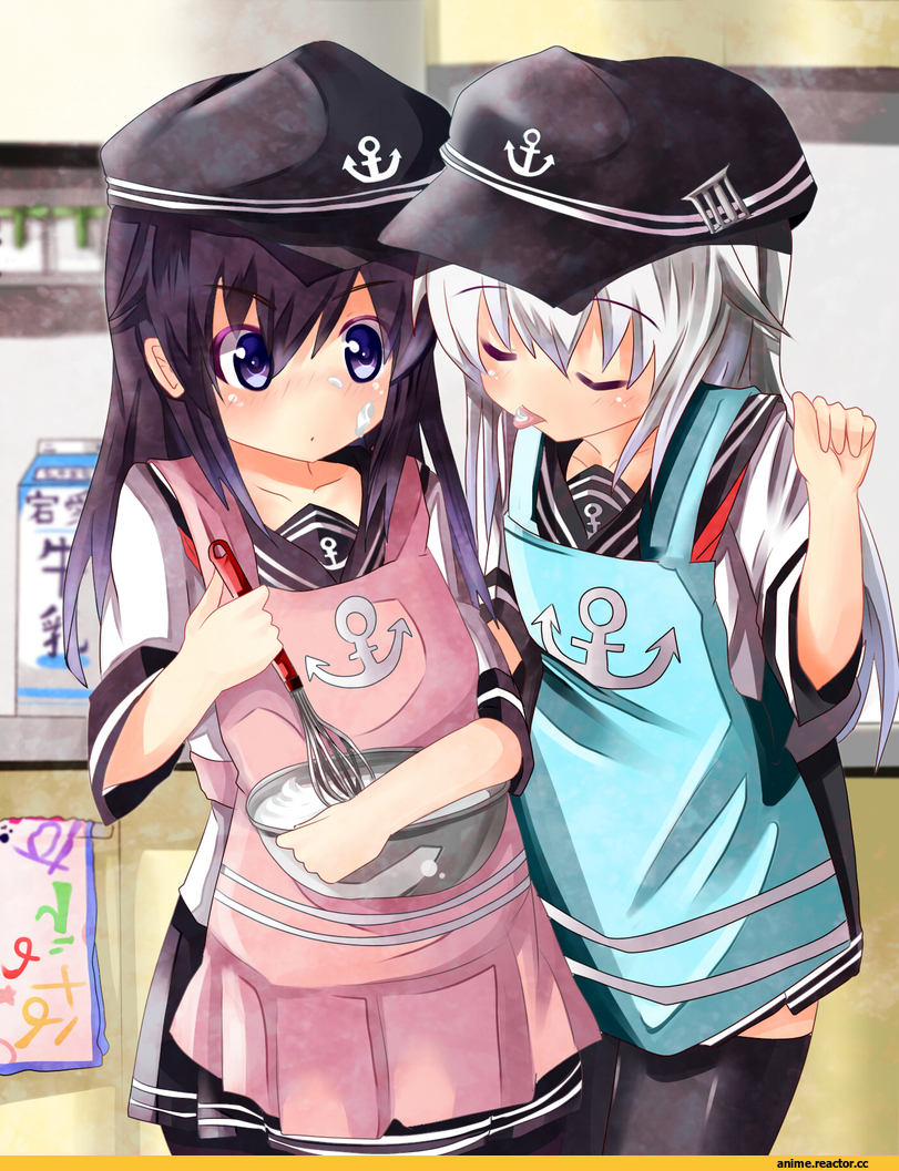 Akatsuki, Kantai Collection, Hibiki (Kantai Collection), hidaka0503, Anime