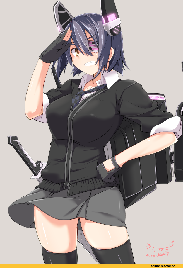 Tenryuu, Kantai Collection, kichi8, Anime