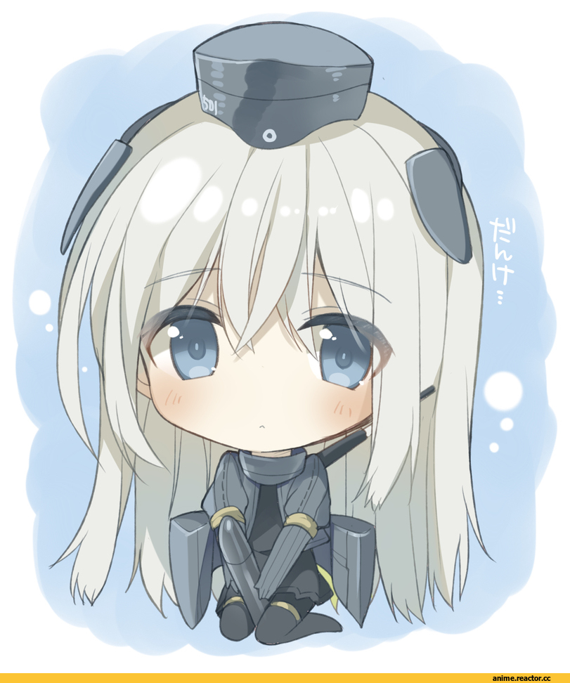 U-511 (Kantai Collection), Kantai Collection, Mishima Kurone, Anime Art, chibi, Anime