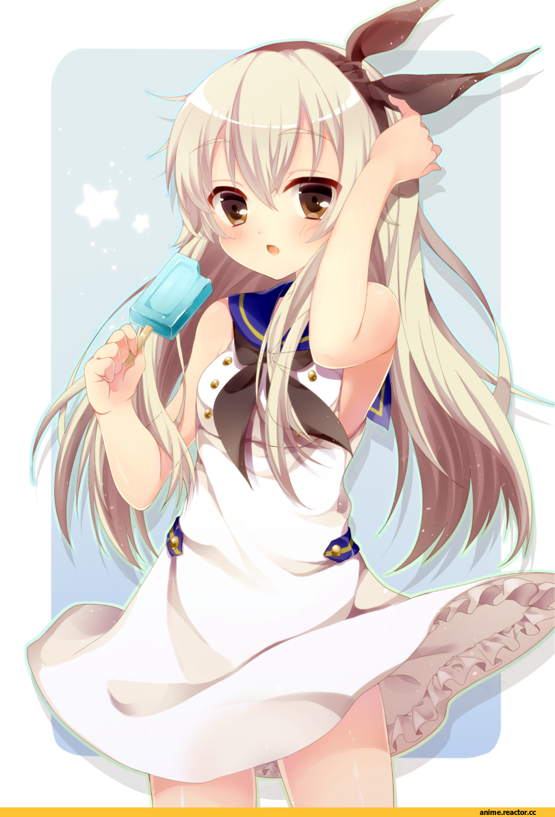 Shimakaze, Kantai Collection, pk (mukasihasakana), Anime