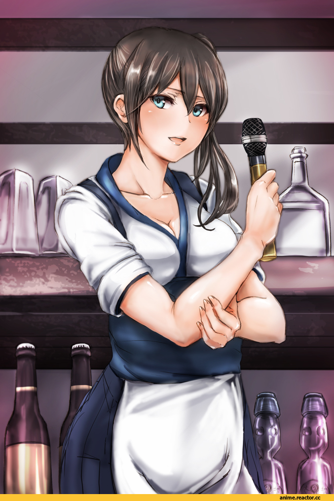 Kaga (Kantai Collection), Kantai Collection, blue-burn, Anime