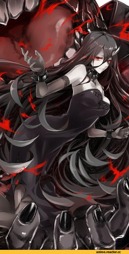 battleship hime, Kantai Collection, Anime Art, pokimari, Shinkaisei-kan, Anime
