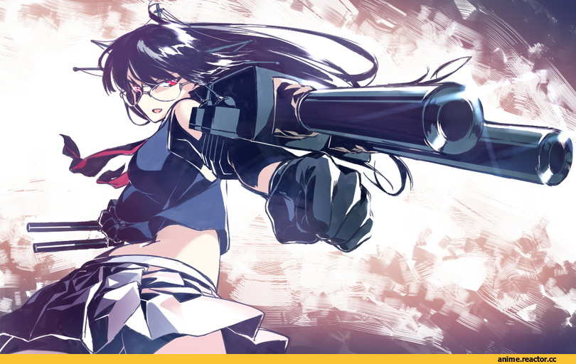 Choukai (Kantai Collection), Kantai Collection, blew andwhite, Anime