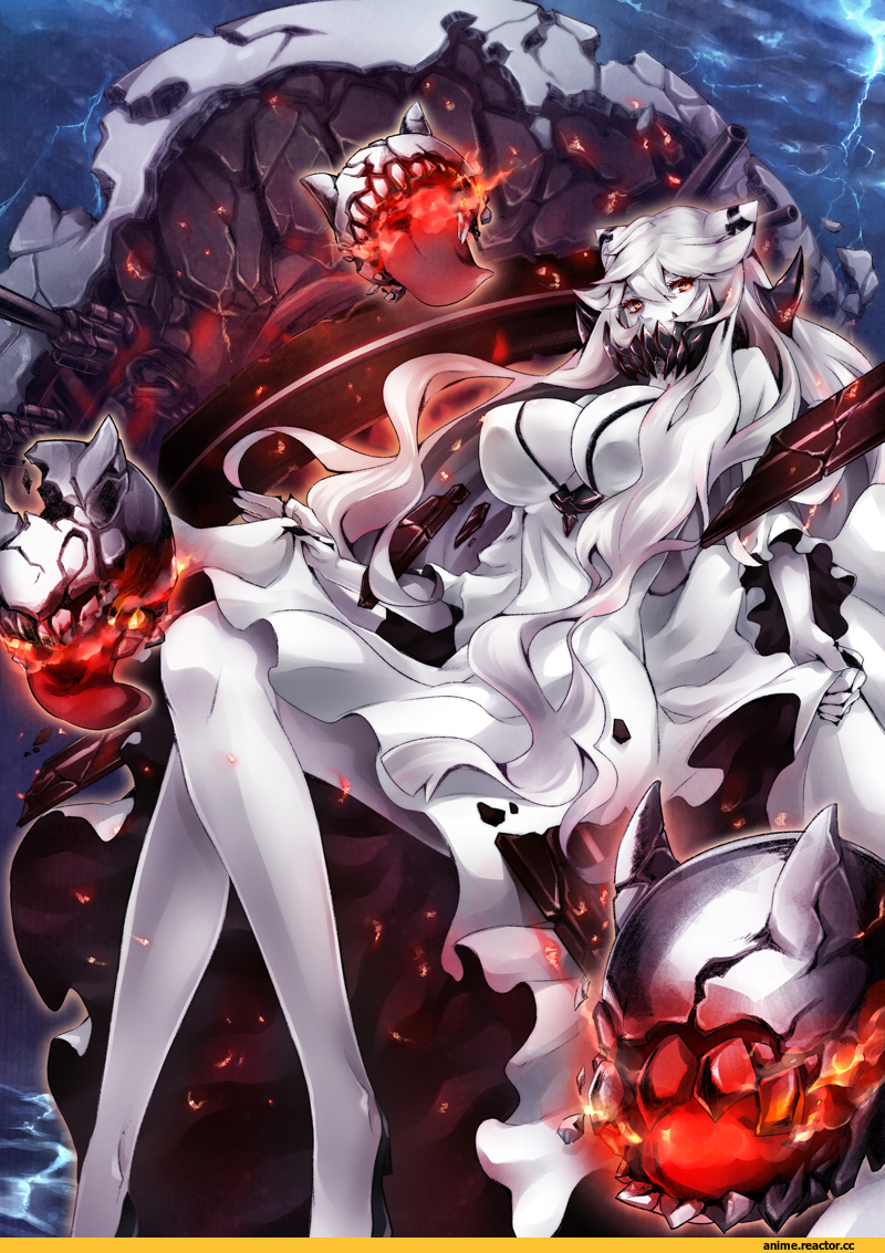 Midway Hime, Kantai Collection, Anime Art, pokimari, Shinkaisei-kan, Anime