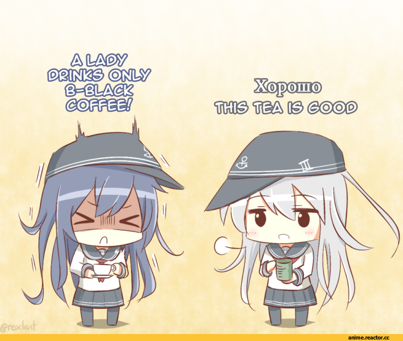 Hibiki (Kantai Collection), Kantai Collection, akatsuki (kantai collection), rexlent, Anime