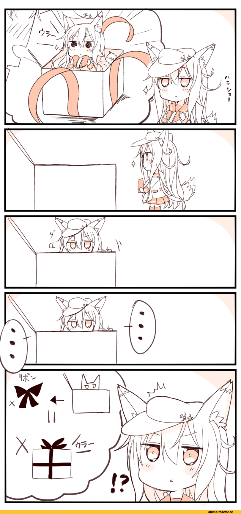 nonono (basasi21), verniy (kantai collection), Kantai Collection, Anime Комиксы, Animal Ears, Кантай комиксы, Kitsunemimi, Anime