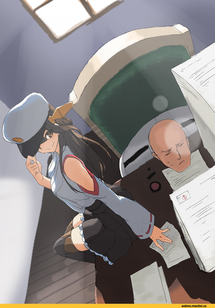 Kongou (Kantai Collection), Kantai Collection, Admiral (Kantai Collection), shirubaburu, Anime