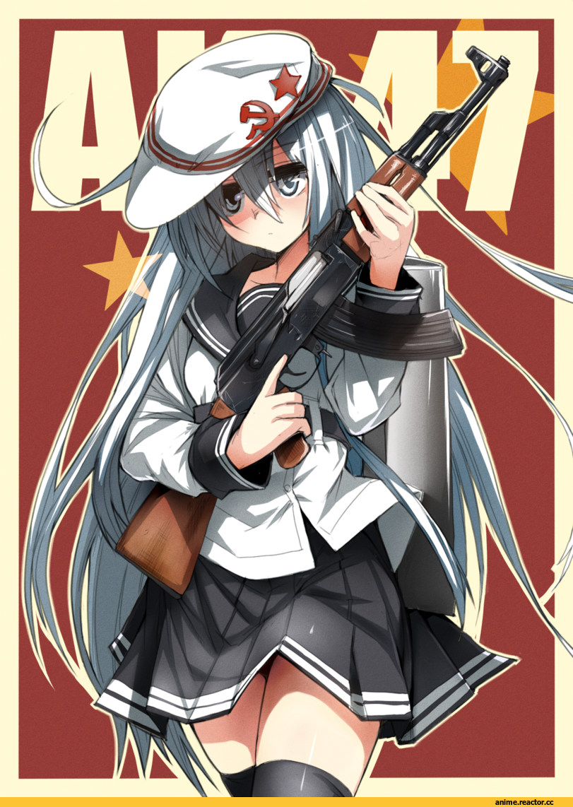 Verniy, Kantai Collection, Anime Art, gen (black factory), Опасные Няшки, Anime Няши, Anime
