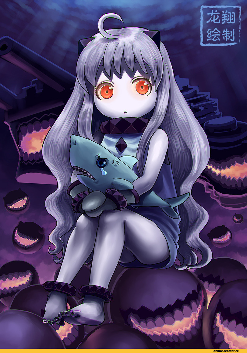 Anime Art, ryu shou, Northern Ocean Hime, Kantai Collection, Anime
