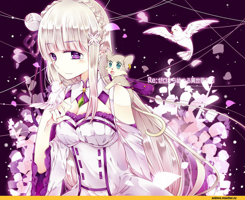 Re Zero Kara Hajimeru Isekai Seikatsu, Emilia (re zero), lvy-yiki, Pack (re zero), Anime