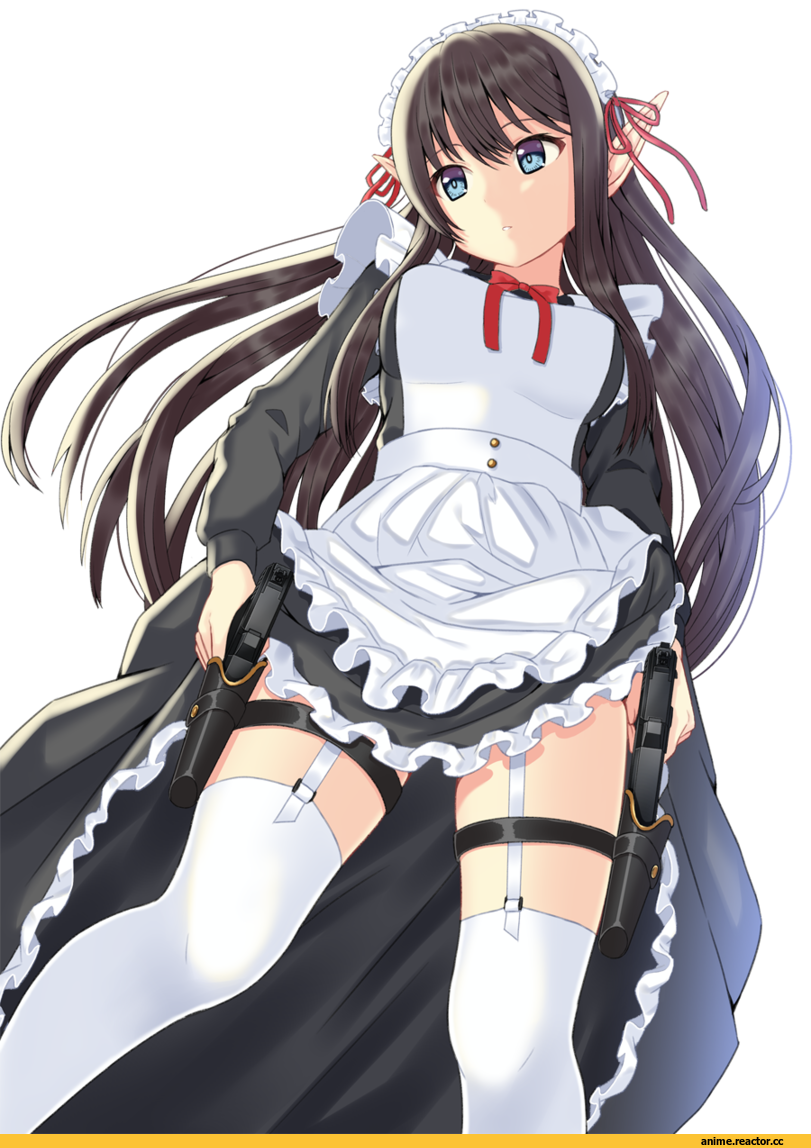 Anime Art, toujou mina, Maid, Опасные Няшки, Anime Няши, Anime