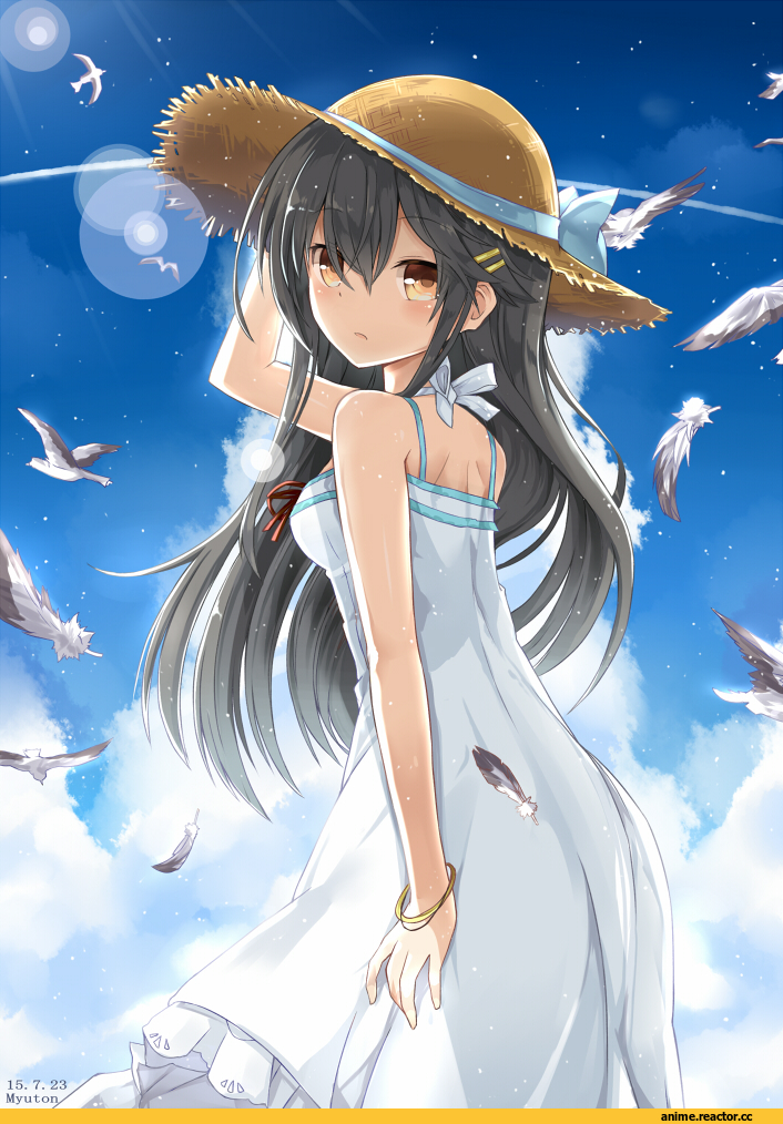 myuton, Haruna (Kantai Collection), Kantai Collection, Anime