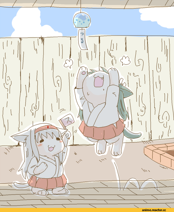 nekomimi, Animal Ears, sento (artist), Shoukaku (Kantai Collection), Kantai Collection, Zuikaku (Kantai Collection), Anime