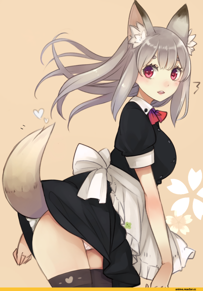 umasanjin, AO, Anime Art, Animal Ears, Adult pantsu, Anime Ero, Maid, Anime