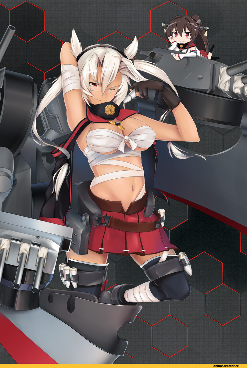 Musashi (Kantai Collection), Kantai Collection, Yamato (Kantai Collection), Anime