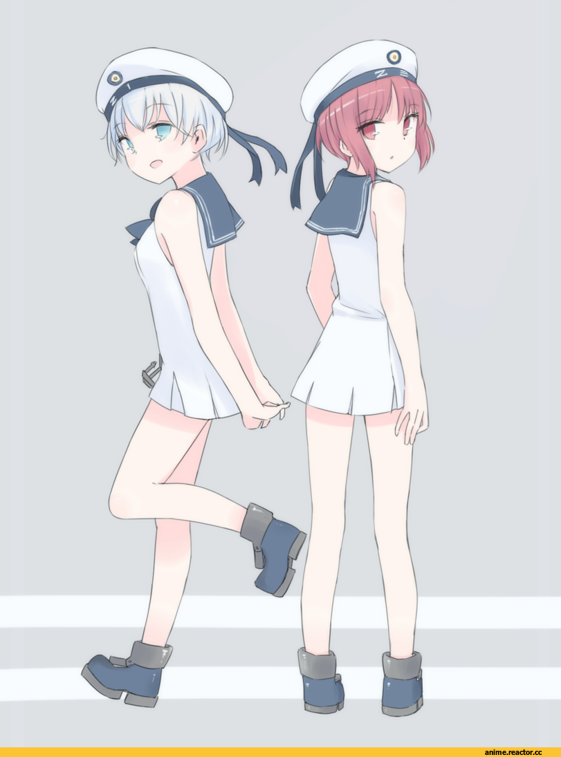 seedflare, Z1 Leberecht Maass (Kantai Collection), Kantai Collection, Z3 Max Schultz (Kantai Collection), Anime