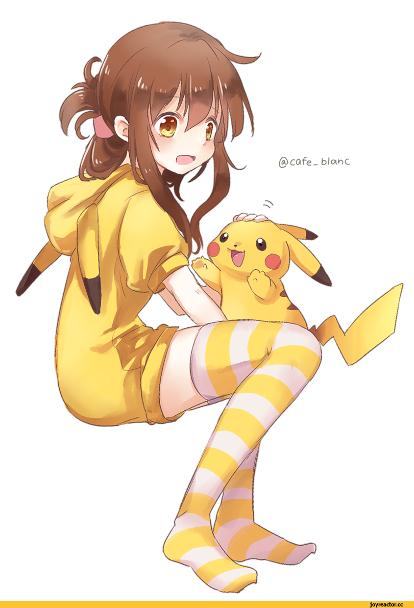 Inazuma (Kantai Collection), Kantai Collection, Pikachu, Pokémon, фэндомы, moca blanc, Anime
