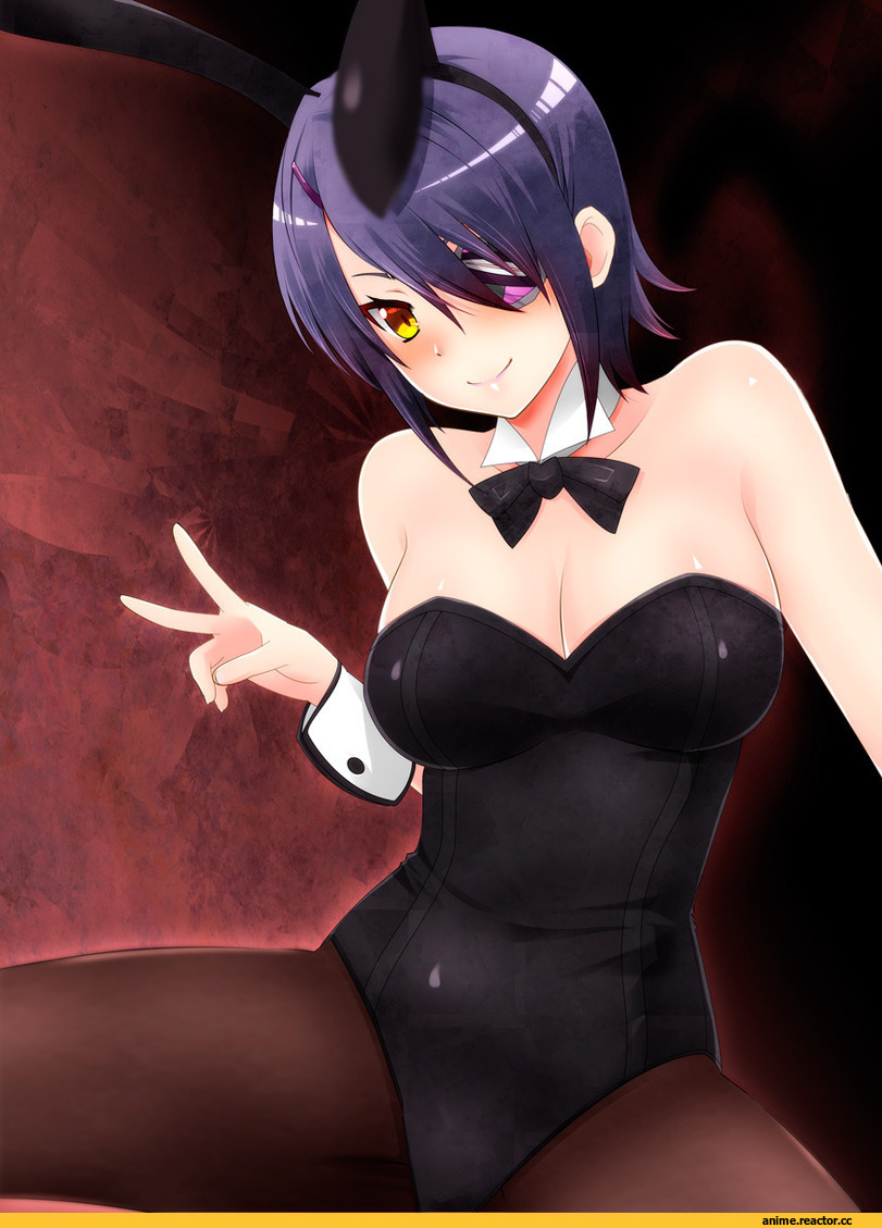 Tenryuu, Kantai Collection, Anime Art, weavehabit, Usagimimi, Animal Ears, Anime
