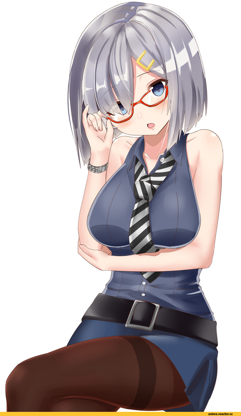 Hamakaze (Kantai Collection), Kantai Collection, sin (kami148), Megane, Anime
