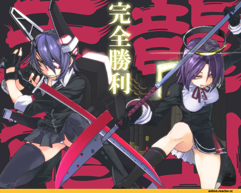 Tatsuta, Kantai Collection, Tenryuu, Anime Art, kumonji aruto, Anime