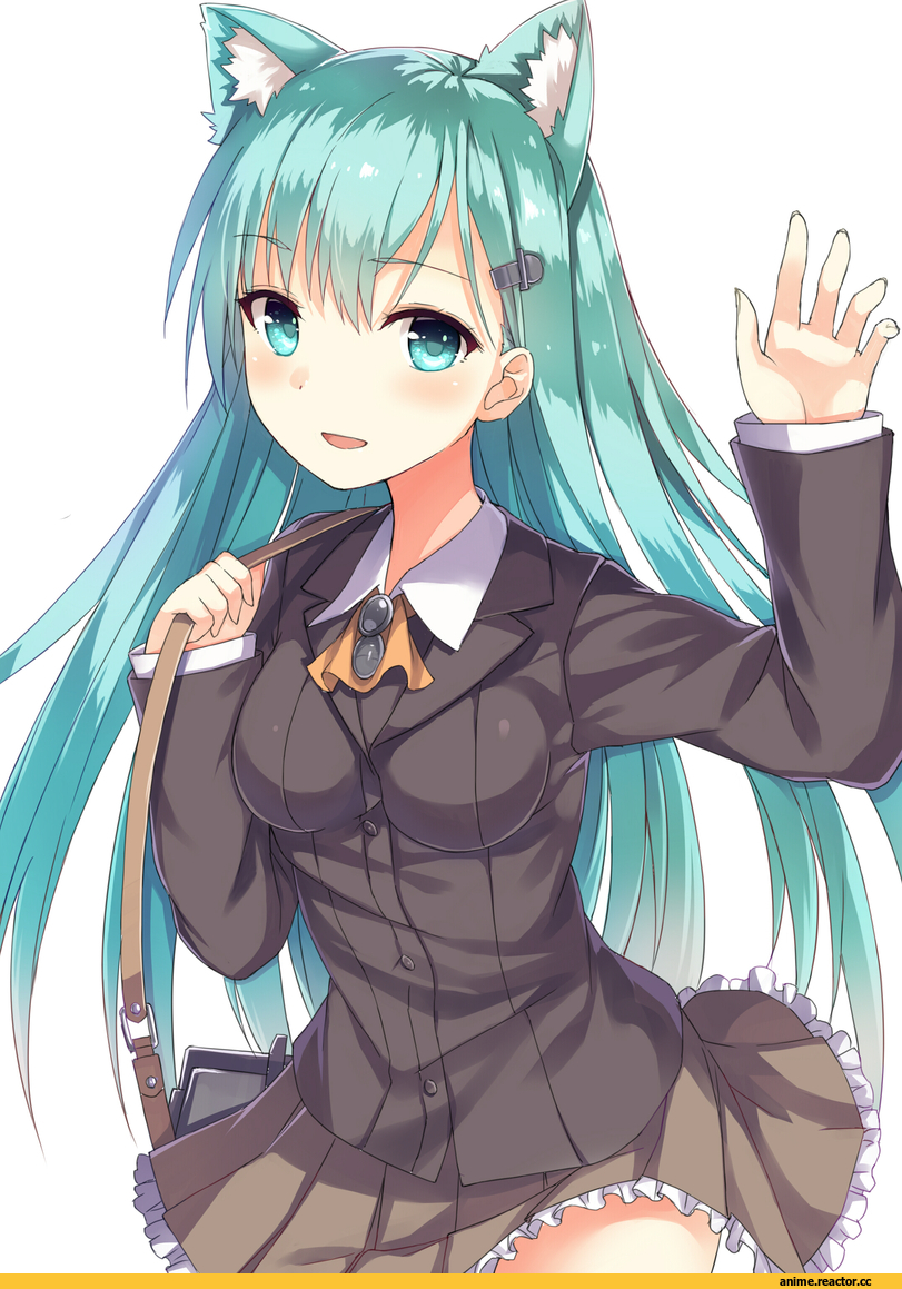 nekomimi jiushi seigi, Suzuya (Kantai Collection), Kantai Collection, neko, Animal Ears, Anime