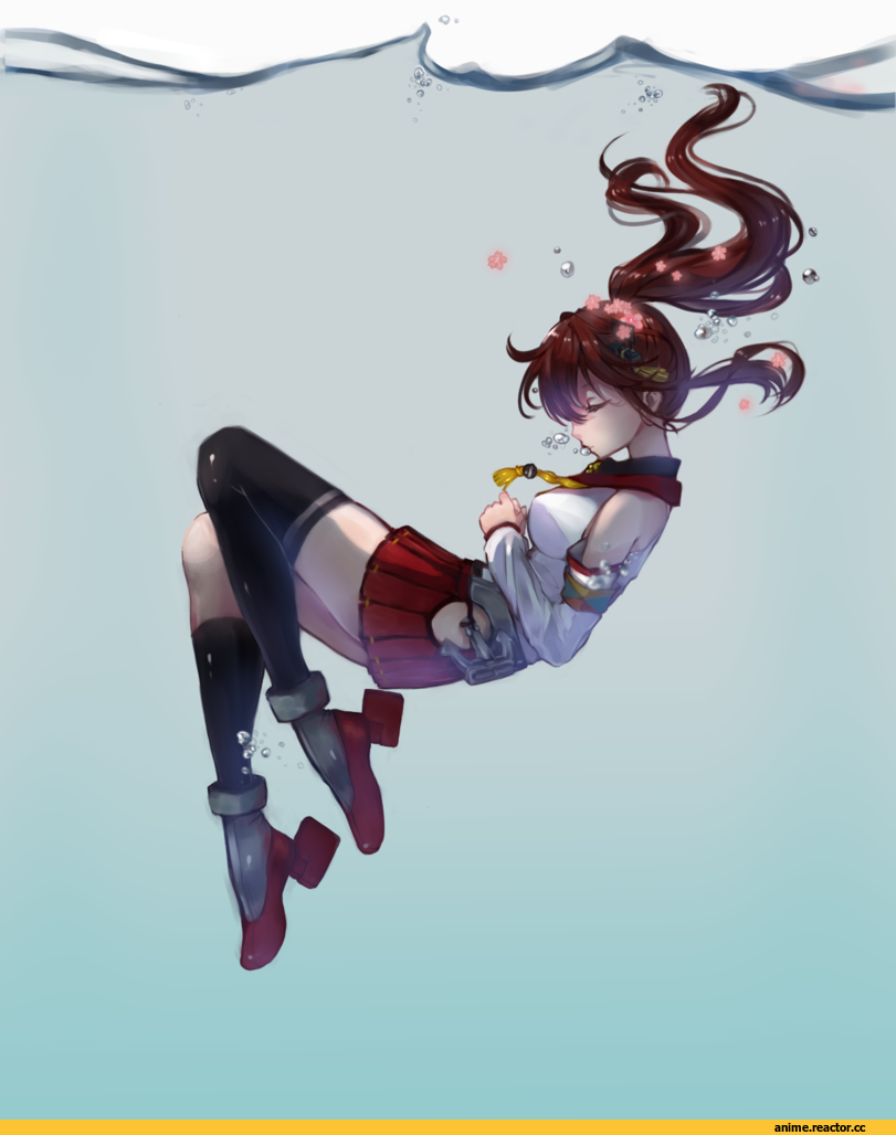 haruno suzune, Yamato (Kantai Collection), Kantai Collection, Anime