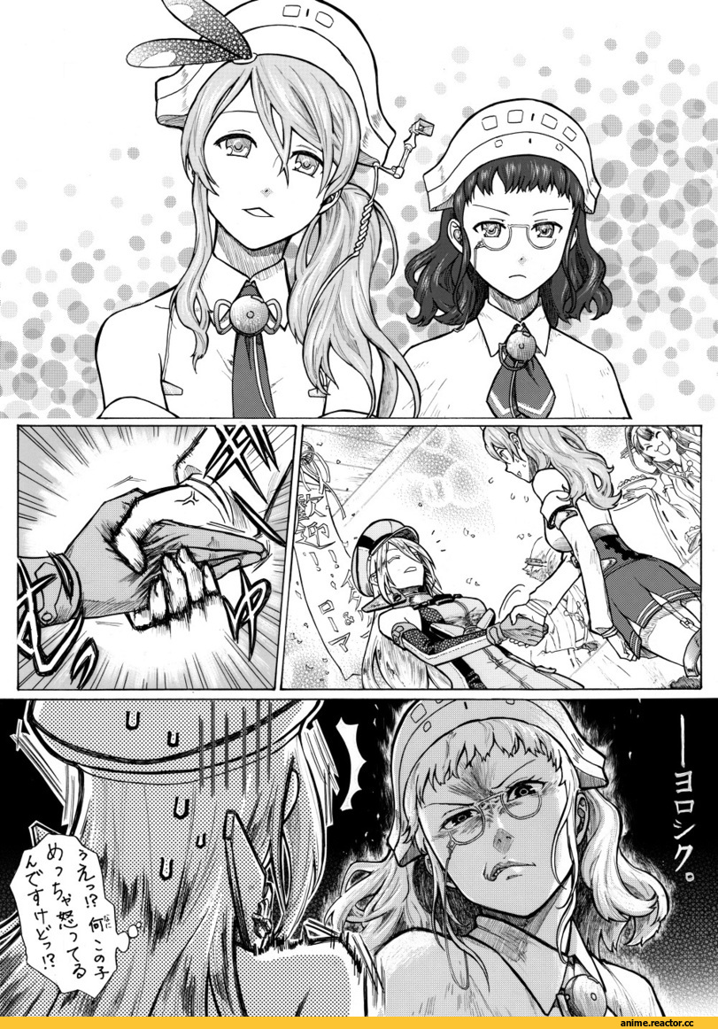 munmu-san, Littorio (Kantai Collection), Kantai Collection, Roma (Kantai Collection), Bismarck (Kantai Collection), Kongou (Kantai Collection), Кантай комиксы, Anime Комиксы, hiei (kantai collection), Anime