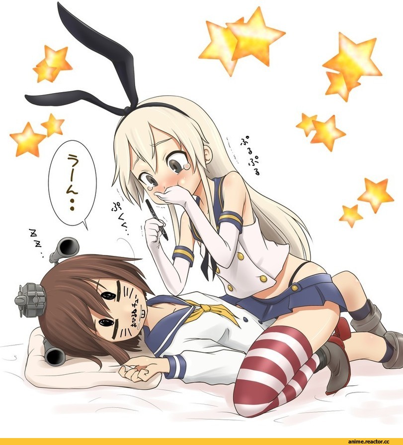 Shimakaze, Kantai Collection, Yukikaze, Anime Art, ahenn, Anime