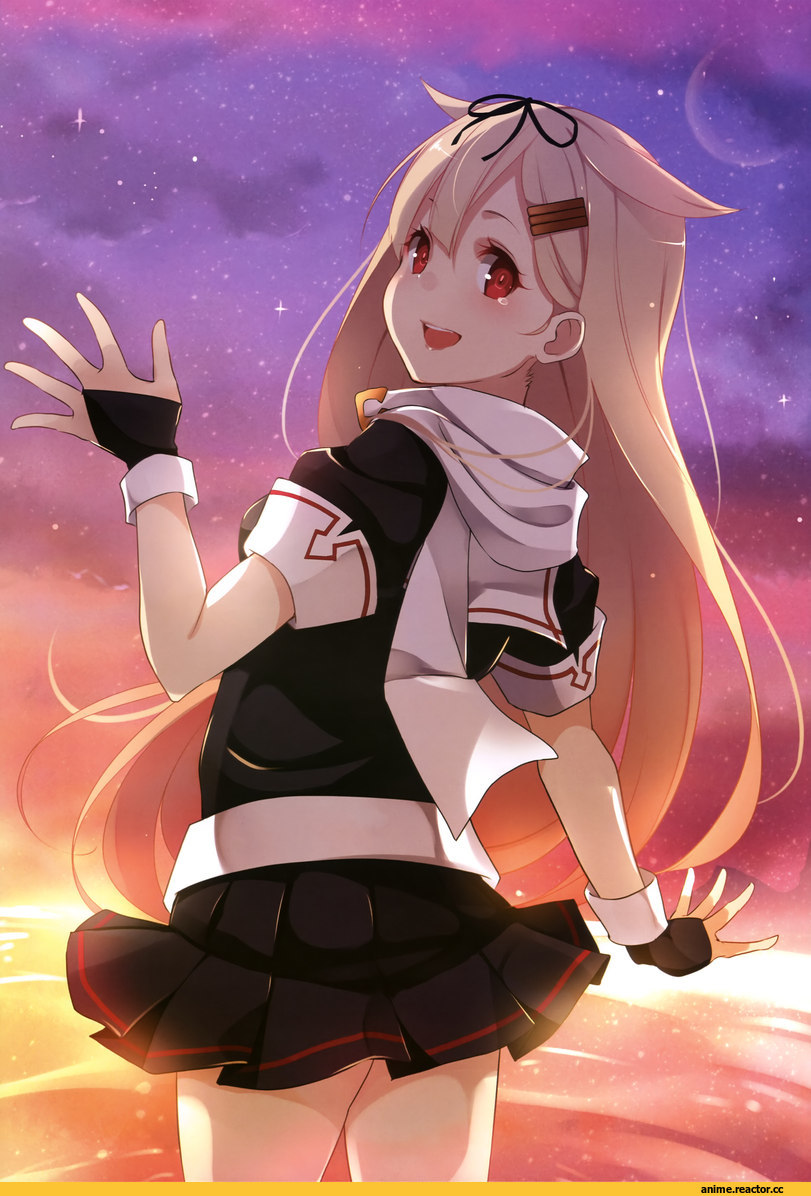 Yuudachi, Kantai Collection, kujou ichiso, Anime