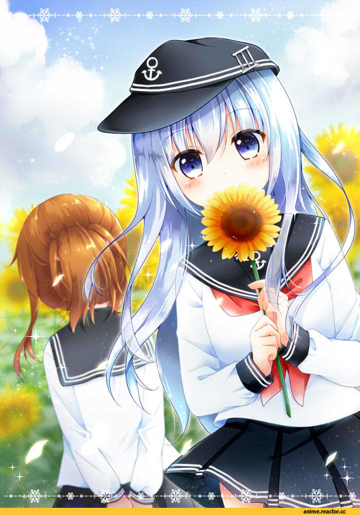 Hibiki (Kantai Collection), Kantai Collection, Inazuma (Kantai Collection), murasaki-neko, Anime