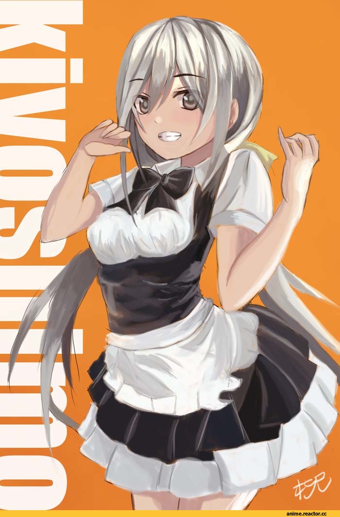 yanagi wakana, Kiyoshimo (Kantai Collection), Kantai Collection, Maid, удалённое, Anime