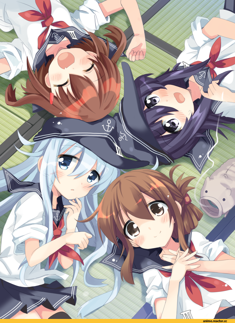 akatsuki (kantai collection), Kantai Collection, Hibiki (Kantai Collection), Inazuma (Kantai Collection), ikazuchi (kantai collection), hizuki yayoi, Anime