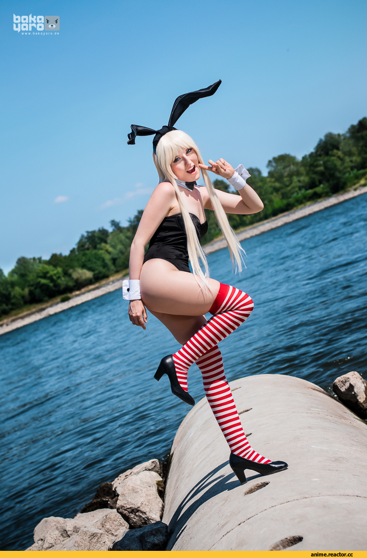 Kawaii Penttako, Shimakaze, Kantai Collection, Anime Cosplay, ero cosplay, Anime