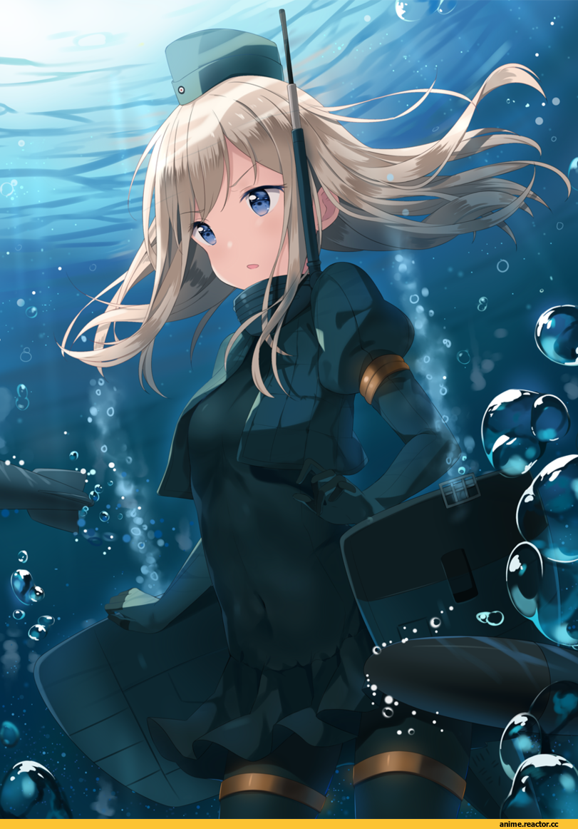 U-511 (Kantai Collection), Kantai Collection, hitsukuya, Anime