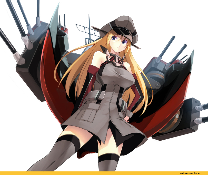 nueco, Bismarck (Kantai Collection), Kantai Collection, Anime