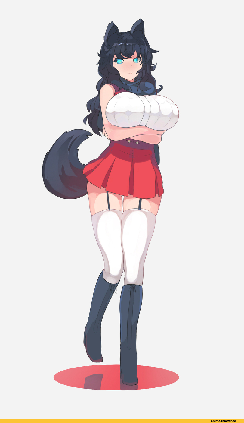Anime Art, ehrrr, Inumimi, Animal Ears, Maid, Anime