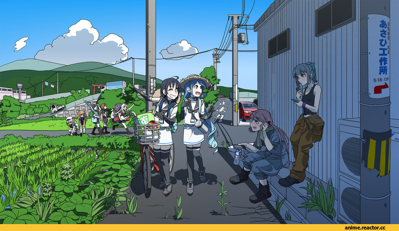 ooku, Akashi (Kantai Collection), Harusame (Kantai Collection), Murasame (Kantai Collection), Samidare, Shigure (Kantai Collection), Shiratsuyu (Kantai Collection), Suzukaze (Kantai Collection), yuubari (kantai collection), yuudachi (kantai collection), Anime, Kantai Collection