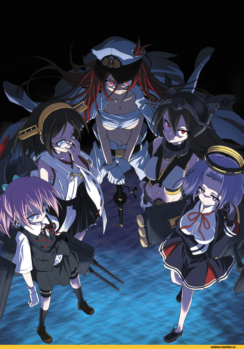 Kantai Collection, Female Admiral (Kantai Collection), Kirishima (Kantai Collection), Nagato (Kantai Collection), Shiranui (Kantai Collection), Tatsuta, ugatsu matsuki, Anime
