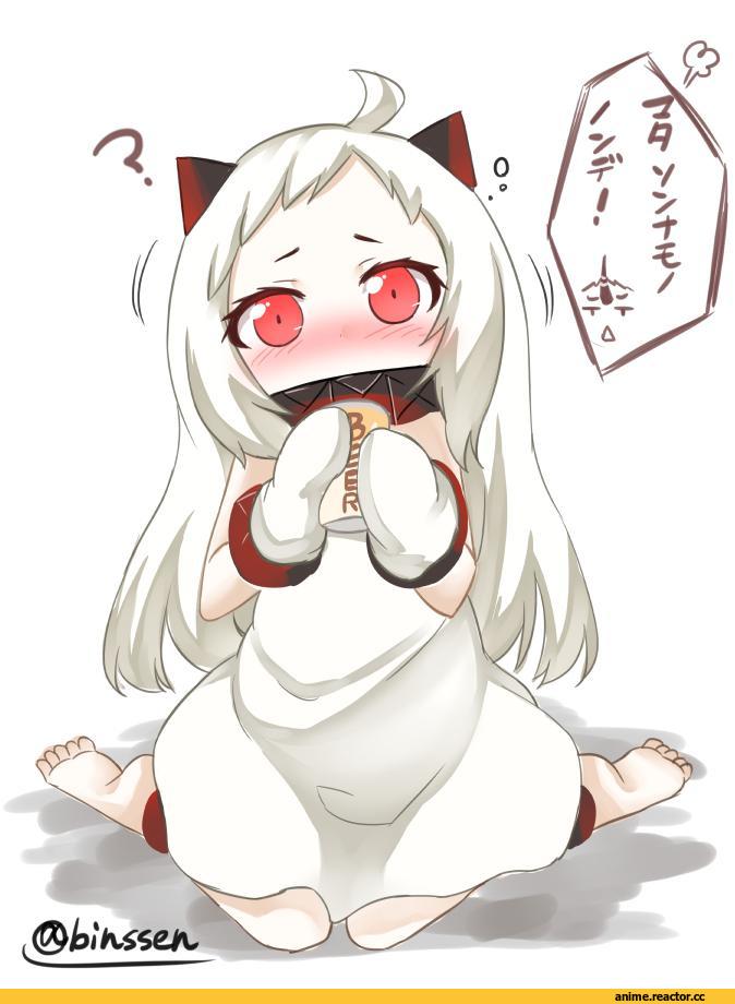 Northern Ocean Hime, Kantai Collection, binsen, Anime