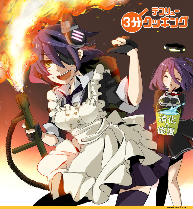 Tenryuu, Kantai Collection, Tatsuta, Anime