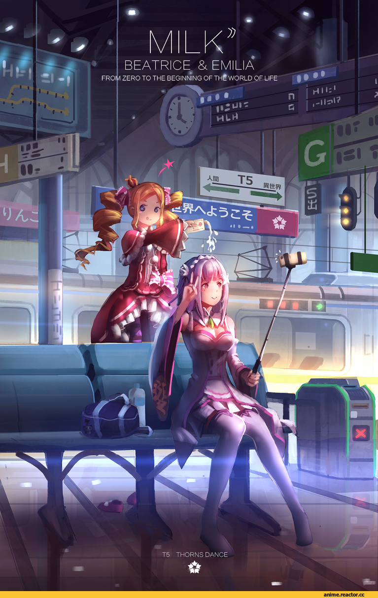 Re Zero Kara Hajimeru Isekai Seikatsu, Rem (re zero), Ram (Re Zero), yagami nao, Usagimimi, Animal Ears, Anime