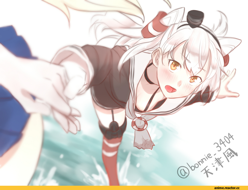 Amatsukaze (Kantai Collection), Kantai Collection, Shimakaze, Baffu, Anime