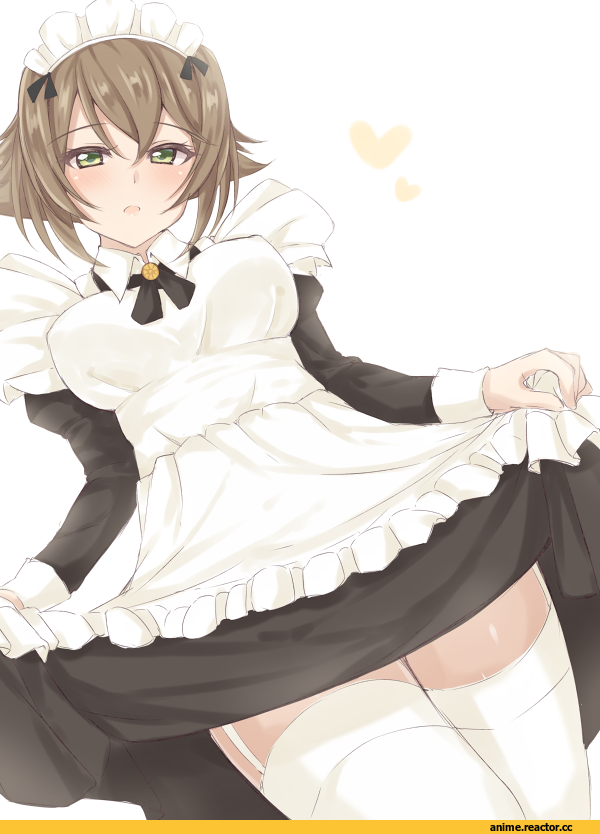 Kantai Collection, Mutsu, jiino, Maid, Anime
