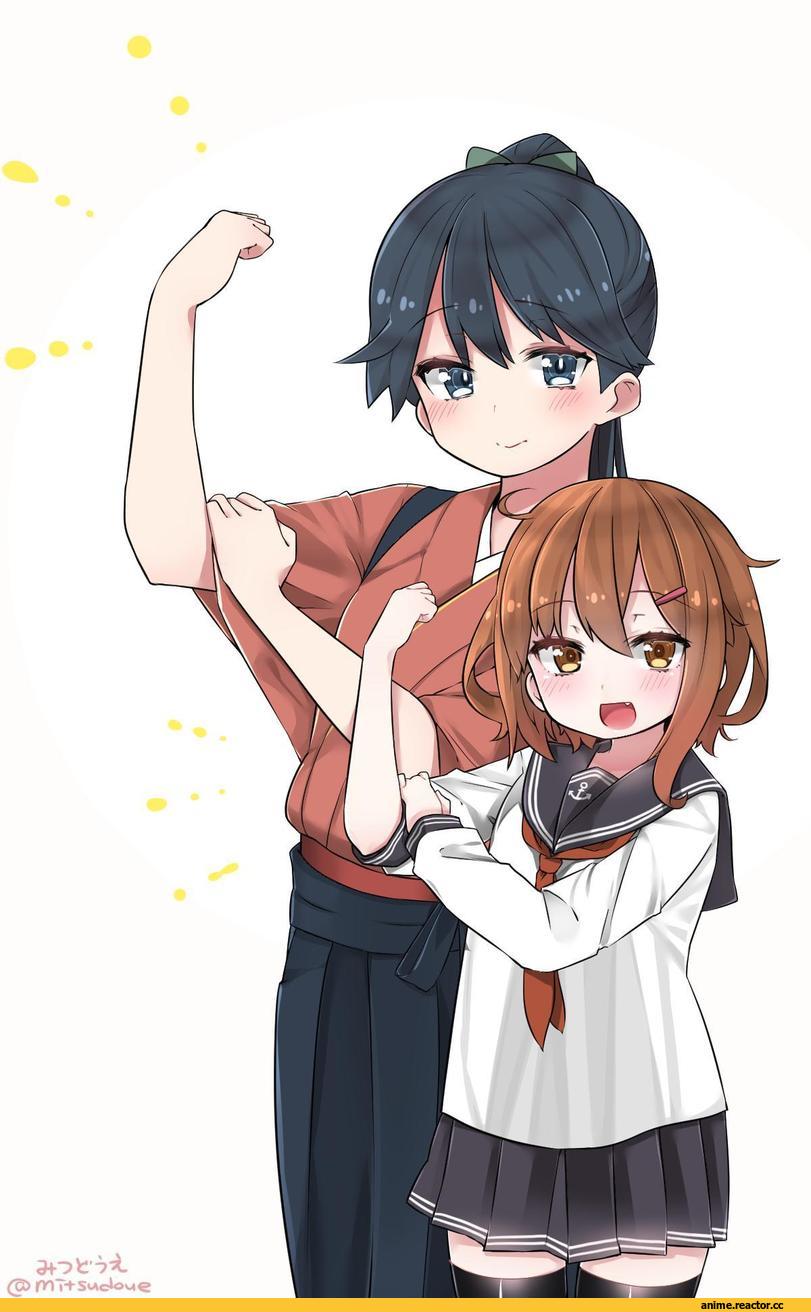 Houshou (Kantai Collection), Kantai Collection, ikazuchi (kantai collection), mitsudoue, Anime