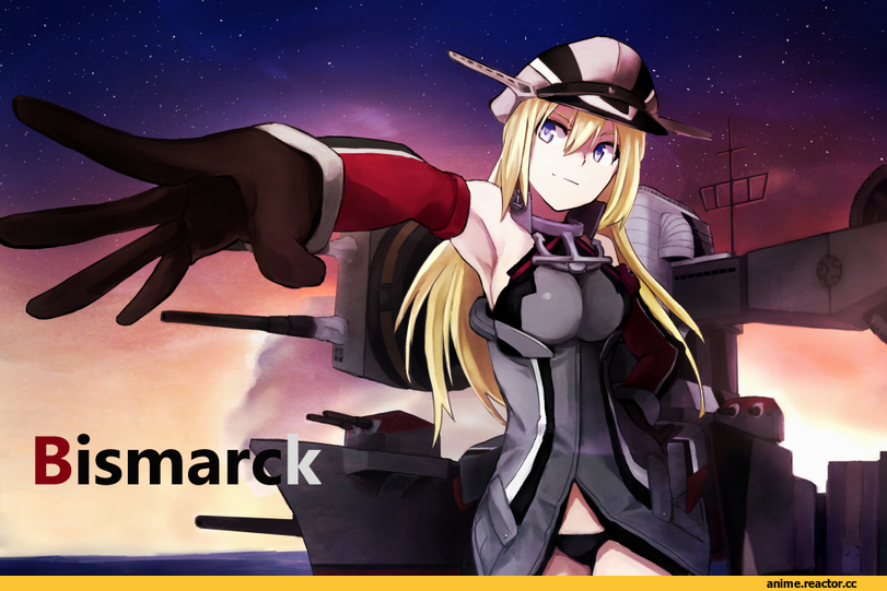 Bismarck (Kantai Collection), Kantai Collection, weasel (close-to-the-edge), Anime