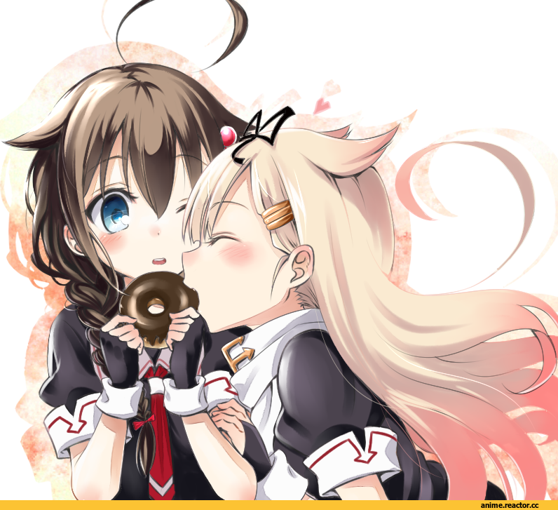 natsupa, Anime Art, Shigure (Kantai Collection), Kantai Collection, yuudachi (kantai collection), Anime