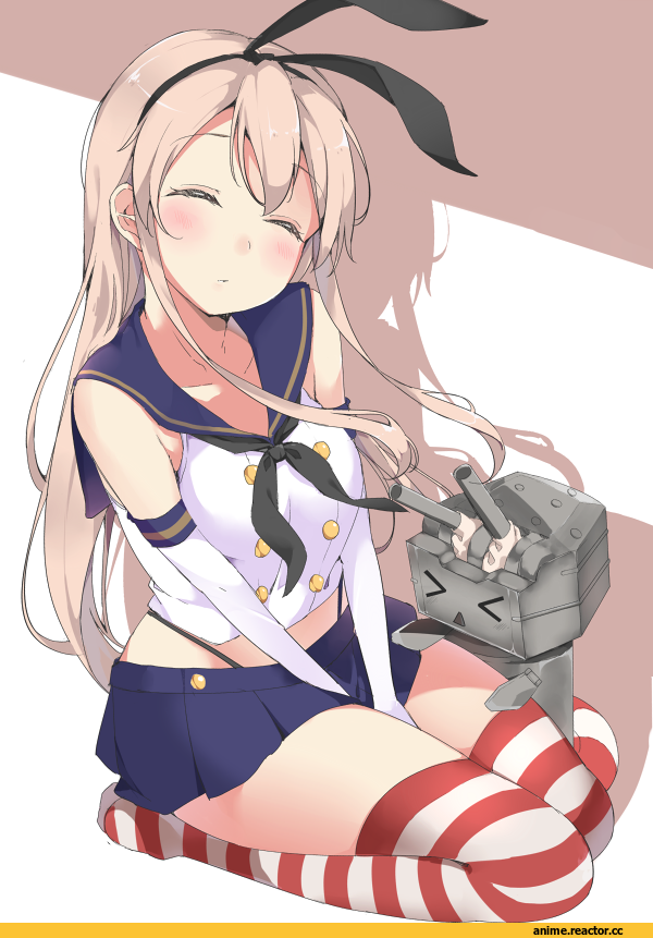 Shimakaze, Kantai Collection, Anime