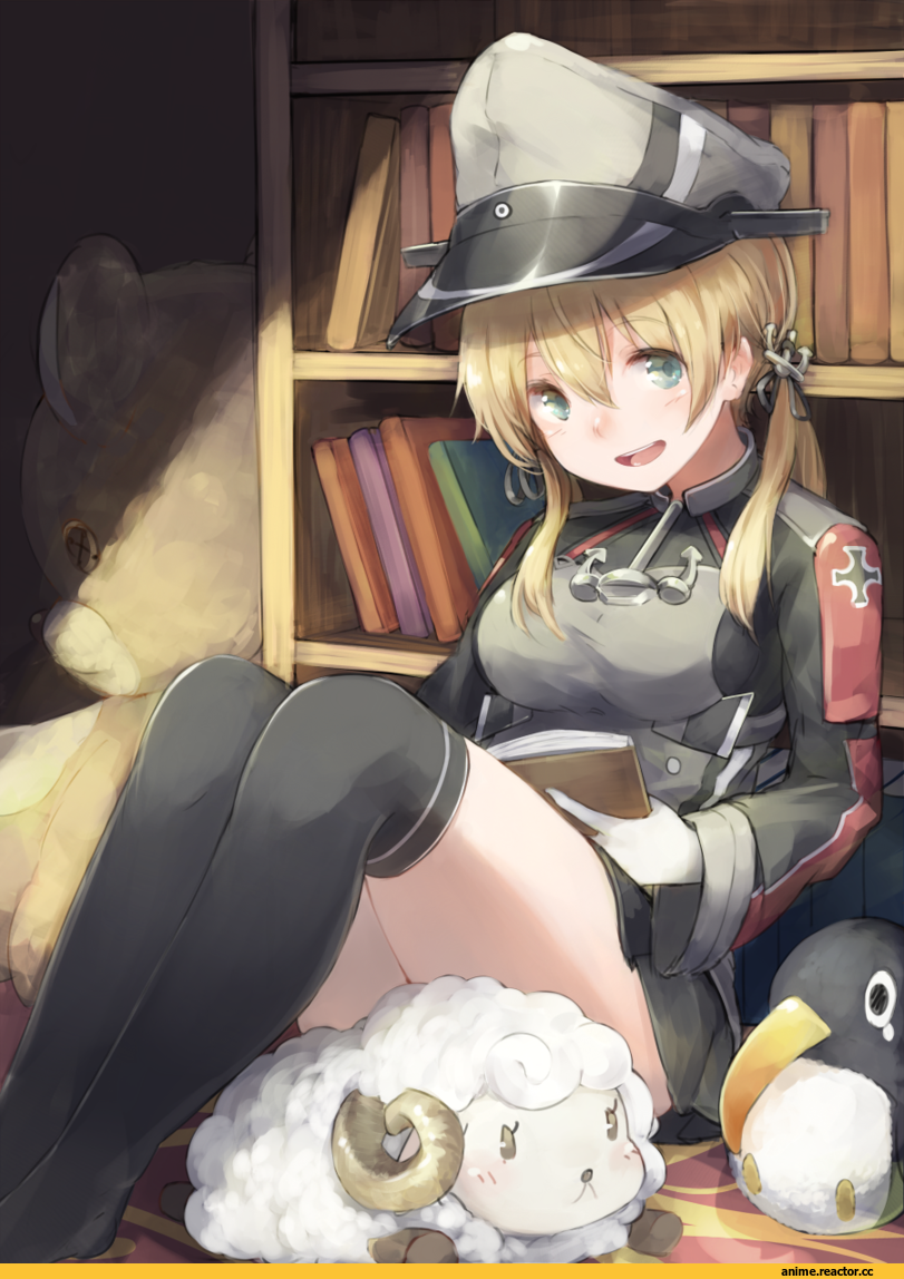 Prinz Eugen, Kantai Collection, roll okashi, Anime